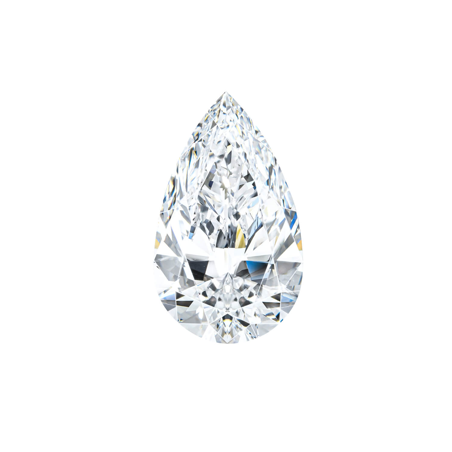 Бриллиант груша, 0,30 ct, F / VS2