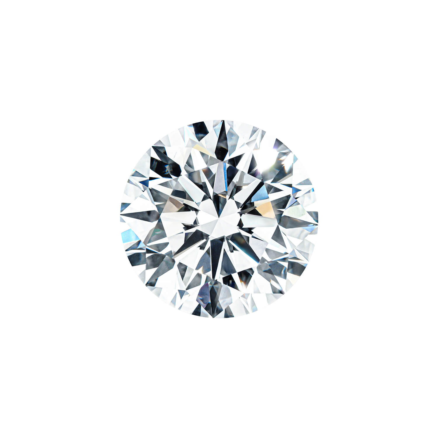 Бриллиант круглый, 1,70 ct, G / VVS2