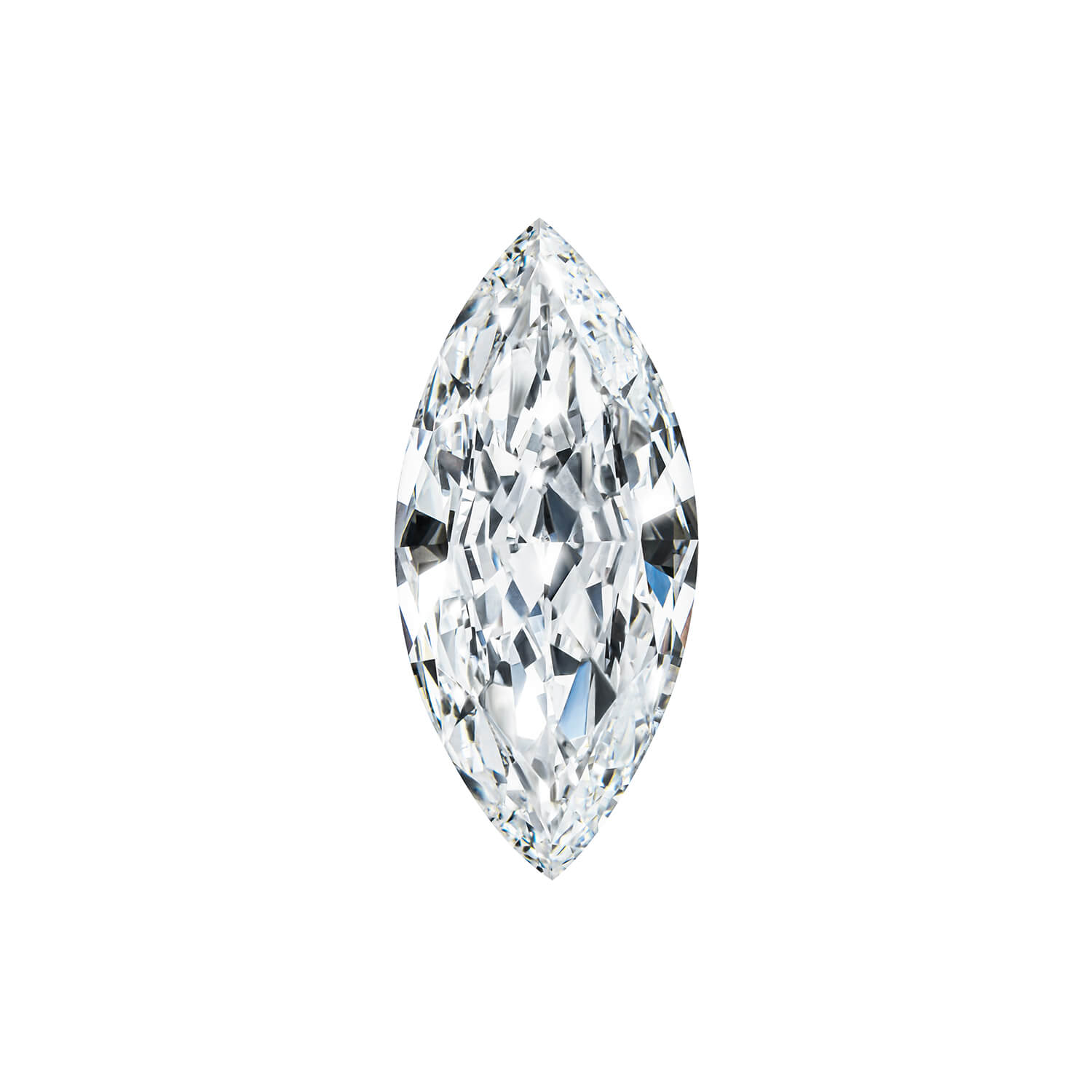 Бриллиант маркиз, 0,37 ct, F / VVS2